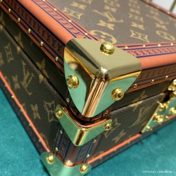 Official oldcobbler VUITTON JEWELRY BOX LOUIS 0708